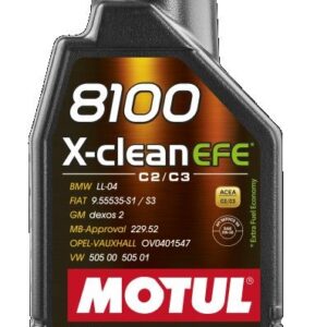 MOTUL 8100 X CLEAN + EFE 0W30 OLIO MOTORE SINTETICO LT 1